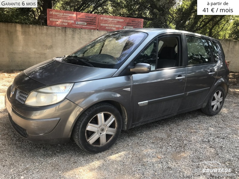 Renault Scenic II 1.6 16v Confort Expression Non Roulant - GT Courtage  Automobile